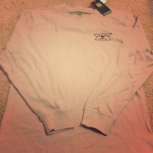 Tan John Deere thermal. Sz med. NWT